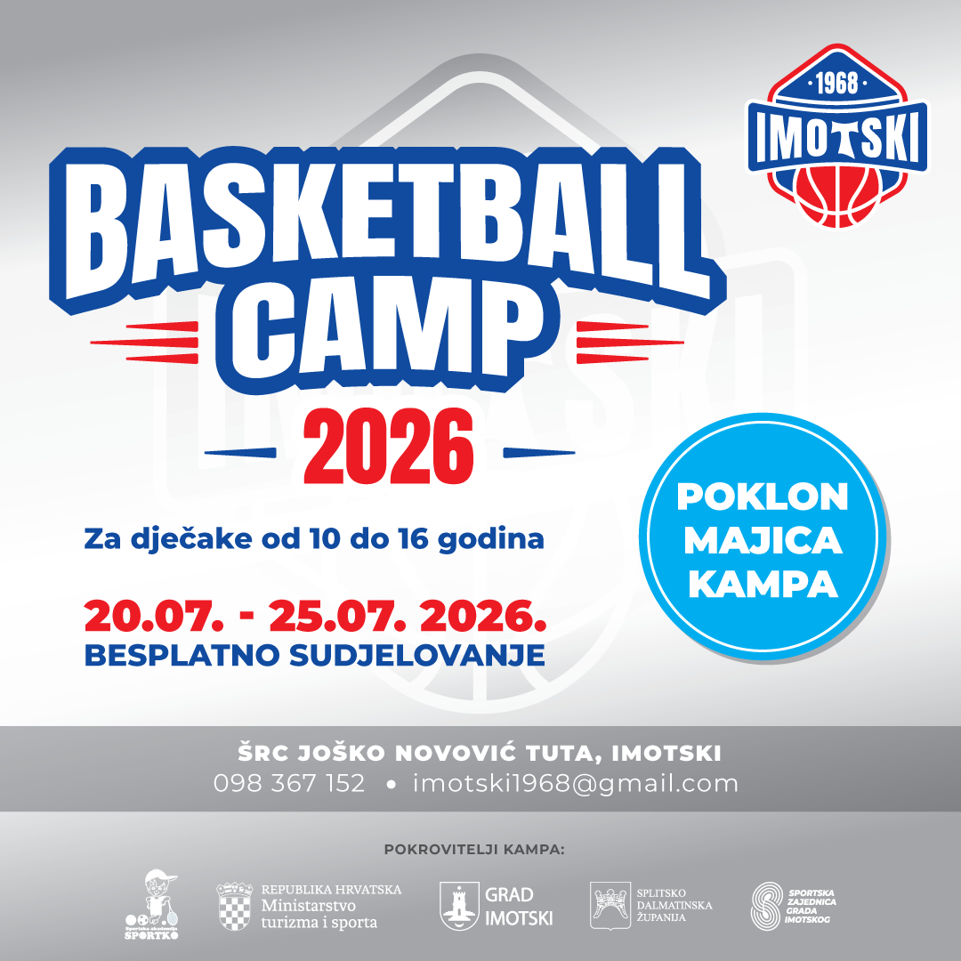 Košarkaški kamp Imotski 2026.